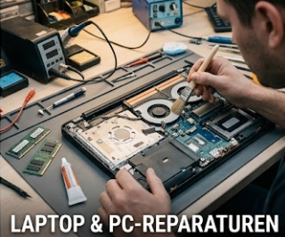 Laptop- und PC-Reparaturen